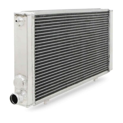Twin core aluminium core will achieve up to 30% more cooling capability than the standard radiator
