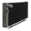 Black radiator designed to optimise heat dissipation