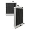 Twin aluminium core will achieve up to 30% greater cooling capability than OEM