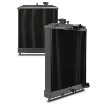 Twin aluminium core will achieve up to 30% greater cooling capability than OEM