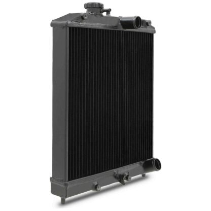 Twin aluminium core will achieve up to 30% greater cooling capability than OEM
