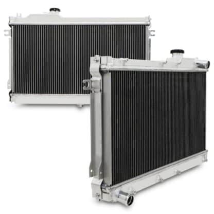 Twin aluminium core will achieve up to 30% more cooling capability than the standard radiator