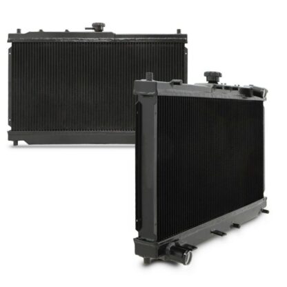 Twin channel aluminium core will achieve up to 30% greater cooling capacity than the standard item