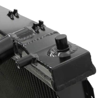 Twin channel aluminium core will achieve up to 30% greater cooling capacity than the standard item