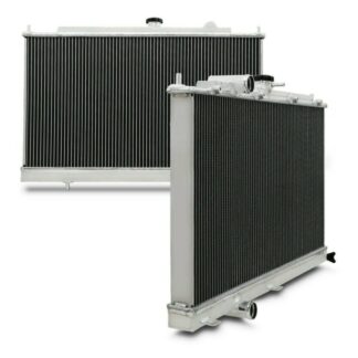 Twin core aluminium radiator will achieve up to 30% more cooling capability than the standard radiator