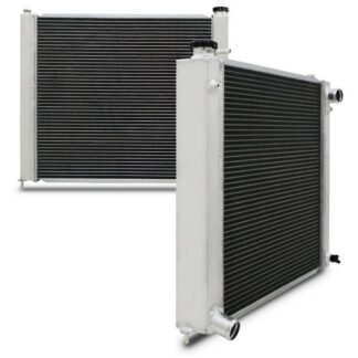 Twin channel aluminium core will achieve up to 30% greater cooling capacity than the standard item