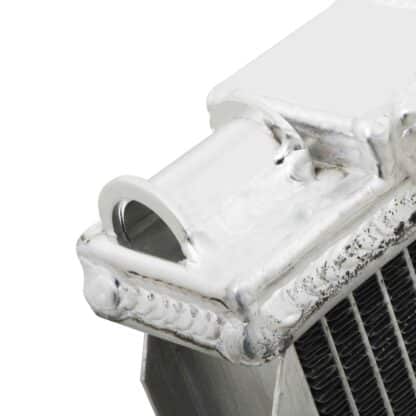 Twin aluminium core will achieve up to 30% greater cooling capability over OEM