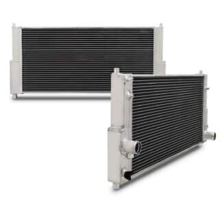 Twin Core aluminium radiator will achieve up to 30% greater cooling capability over the OEM item