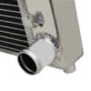 Twin Core aluminium radiator will achieve up to 30% greater cooling capability over the OEM item