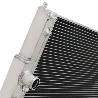 Twin Core aluminium radiator will achieve up to 30% greater cooling capability over the OEM item
