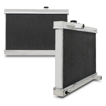 Twin channel aluminium core will achieve up to 30% more cooling capability than the standard radiator