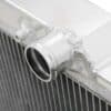 More water volume within a channel means greater cooling efficiency
