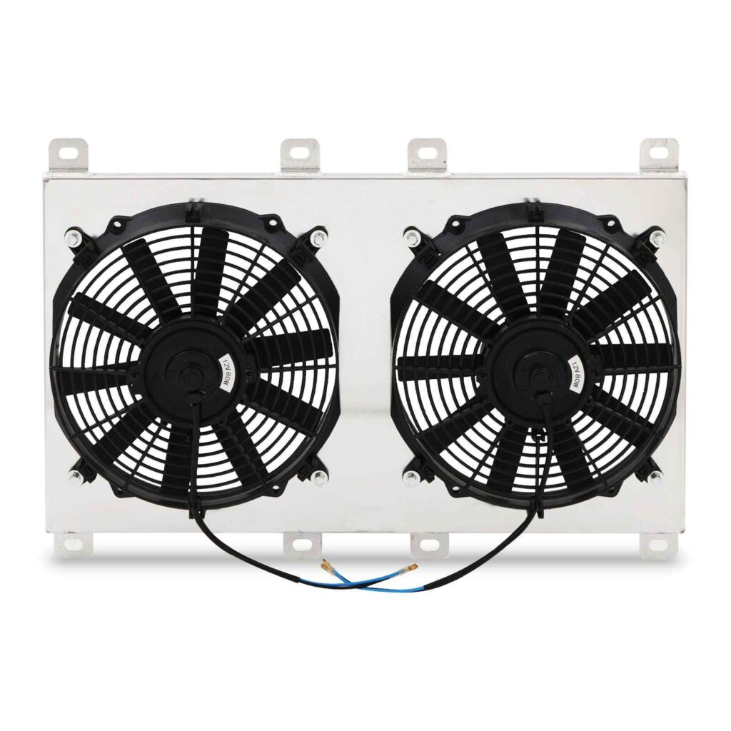 Gravity Universal 11 Straight Blade Radiator Fan & Shroud Kit | Mods4U ...