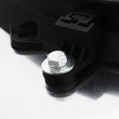 Allows for removal of the standard clutch fan