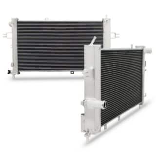 Twin channel thick aluminium core will achieve up to 30% more cooling capability than the standard radiator