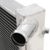 Polished alloy and TIG welded for strength and long lasting durability