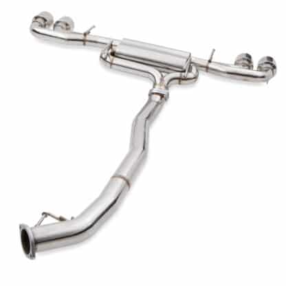 Detachable larger tailpipes for easy fitment into the OEM Valance