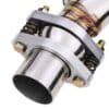 Free flowing 4-1 tubular design with no restriction on exhaust flow