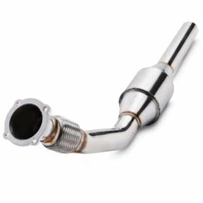 Gravity Performance sports cats are made to completely replace the stock catalytic converter reducing restrictions. Our Performance sports cats improve throttle response and allow for improved exhaust flow increasing power and torque.