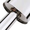 Two flexis to reduce strain on the exhaust system