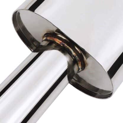 Two flexis to reduce strain on the exhaust system