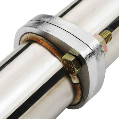 Built in flexi to help reduce strain on the system and prolong gasket life