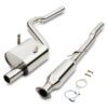 2.5″ Bore Throughout With 3″ Tailpipe