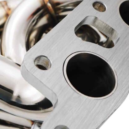 Free flowing tubular design getting exhaust gasses smoothly to the turbo