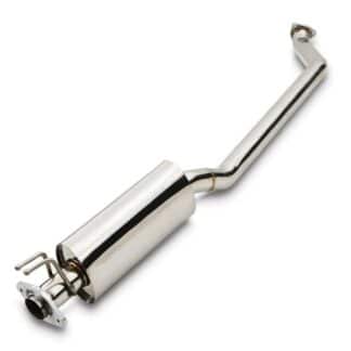 Gravity Exhaust centre sections are designed in house using the OEM mounting points to ensure smooth fitment every time. Using the highest quality T304 stainless steel for performance and durability.