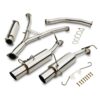 3″ – 2x 2.25″ bore with twin 4″ tailpipes