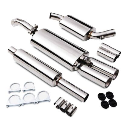 Tailpipes designed to fit into the OEM Rear Valance