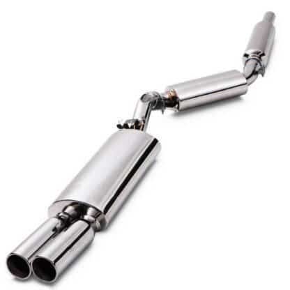 2.5″ Bore Throughout With Twin 3.5″ Tailpipes