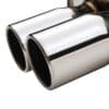 Manufactured from Mandrel bent T304 grade stainless steel and CNC machined Flanges with full TIG welding for strength and durability