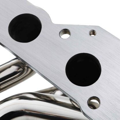 Free flowing tubular 4-2-1 design unrestricted exhaust flow