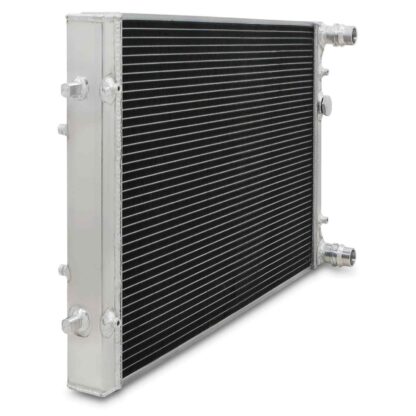More water volume within a channel means greater cooling efficiency.