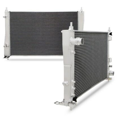 Twin channel aluminium core will achieve up to 30% more cooling capability than the standard radiator
