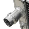 Twin channel aluminium core will achieve up to 30% more cooling capability than the standard radiator