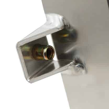 Polished alloy and fully TIG welded for strength and long lasting durability