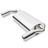 Gravity Performance Exhaust Back Boxes are designed in house to fit OEM mounting points for perfect fitment to your vehicle. Our Gravity Performance Exhausts greatly enhance the sound with a captivating exhaust note while also increasing performance.