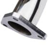 3″ Polished tailpipes designed to fit the OEM rear valance