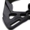 Durable black finish to increase lifespan and prevent rusting