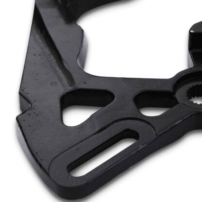 Durable black finish to increase lifespan and prevent rusting