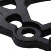 it is essential that the linkage cables are re-adjusted after the installation