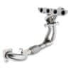 Designed to allow the escape of exhaust gas smoothly from the 1.6L and 1.8L engines