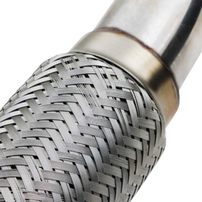 Built in flexi reducing strain on the exhaust system under load