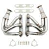 Free flowing tubular manifold branches
