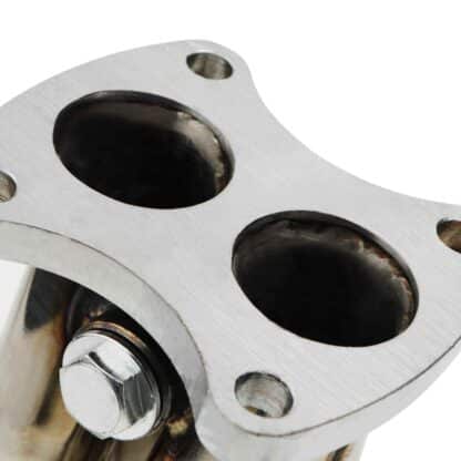 Flexi included to reduce stress on the rest of the system – increasing gasket life