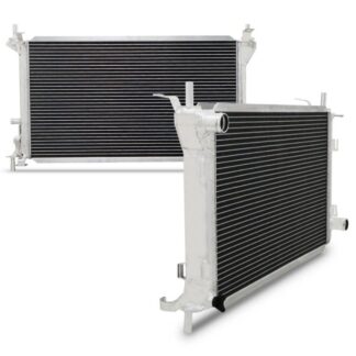 Twin channel aluminium core will achieve up to 30% more cooling capability than the standard radiator