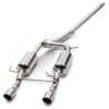 2.5″ bore throughout with Twin 3″ tailpipes