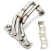 Free flowing 4 – 2 – 1 manifold branches